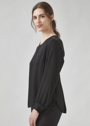 Womens Evelyn L/S Blouse - Image 4