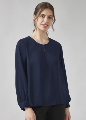 Womens Evelyn L/S Blouse - Image 6