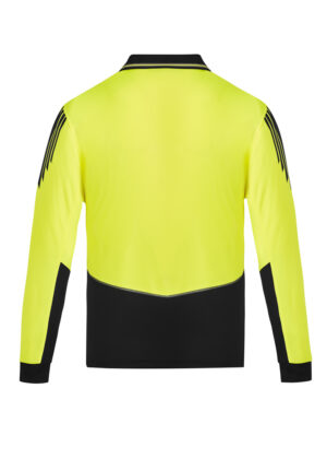 Mens Hi Vis Flux L/S Polo - Image 9