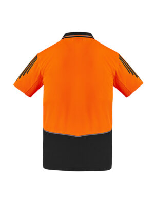 Mens Hi Vis Flux S/S Polo - Image 3