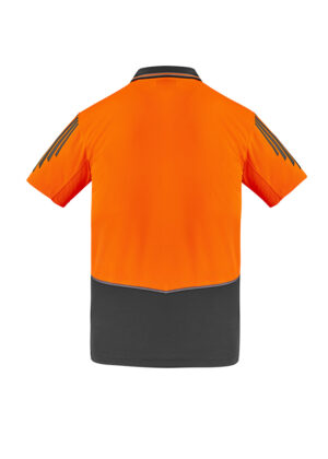 Mens Hi Vis Flux S/S Polo - Image 5