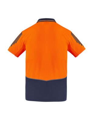 Mens Hi Vis Flux S/S Polo - Image 7