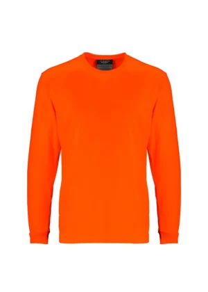 Mens Hi Vis Long Sleeve Tee - Image 3