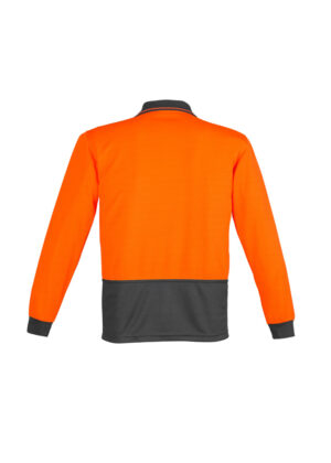Mens Comfort Back L/S Polo - Image 3