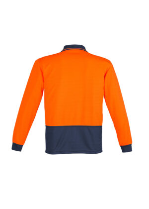 Mens Comfort Back L/S Polo - Image 5