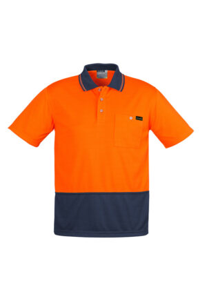 Mens Comfort Back S/S Polo - Image 4