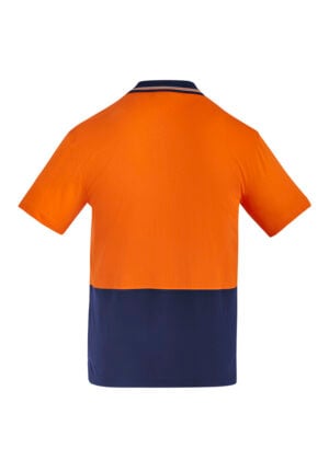Mens Hi Vis Cotton S/S Polo - Image 3