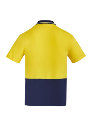 Mens Hi Vis Cotton S/S Polo - Image 5