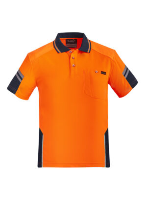 Reinforced Hi Vis Squad Polo - Image 2