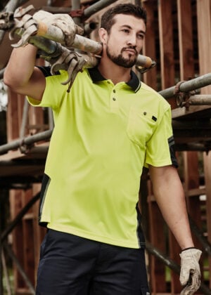 Reinforced Hi Vis Squad Polo