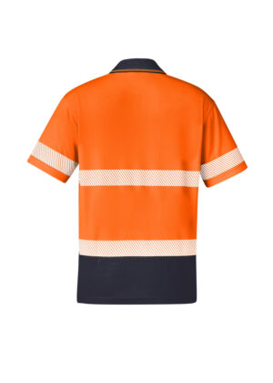 Hi Vis Segmented S/S Polo - Image 3