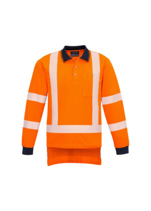Mens TTMC-W Segmented L/S Polo - Image 2