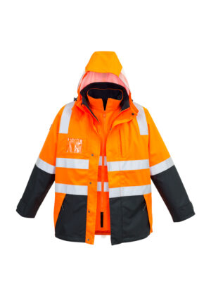 Hi Vis 4in1 Waterproof Jacket - Image 2