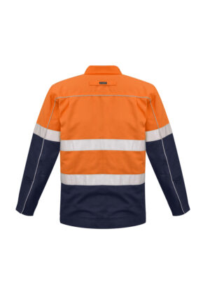 Mens Hi Vis Cotton Drill Jacket - Image 3
