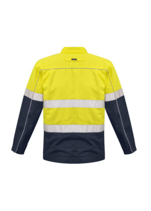 Mens Hi Vis Cotton Drill Jacket - Image 5