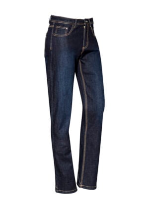 Womens Stretch Denim Work Jeans - Image 2
