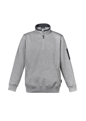 Mens 1/4 Zip Brushed Fleece - Image 8