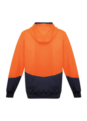 Unisex Hi Vis Textured Jacquard Hoodie - Image 5