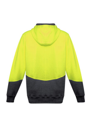 Unisex Hi Vis Textured Jacquard Hoodie - Image 7
