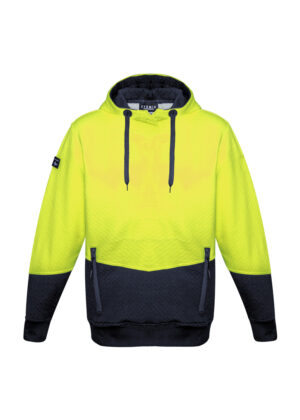 Unisex Hi Vis Textured Jacquard Hoodie - Image 8