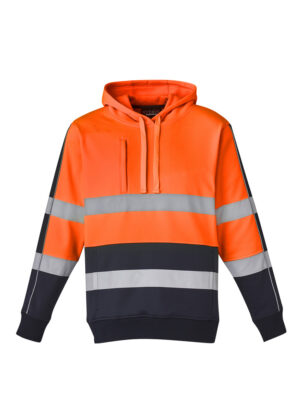 Unisex Hi Vis Stretch Hoodie - Image 2