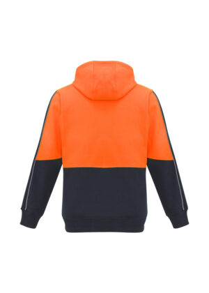 Unisex Hi Vis Full Zip Hoodie - Image 5