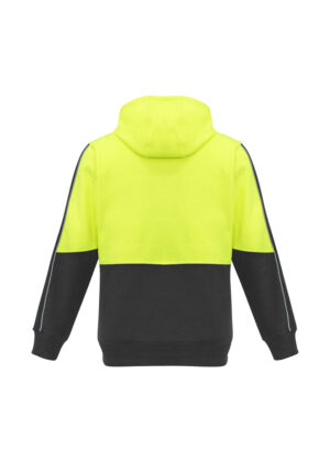 Unisex Hi Vis Full Zip Hoodie - Image 7