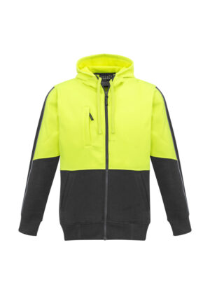 Unisex Hi Vis Full Zip Hoodie - Image 6