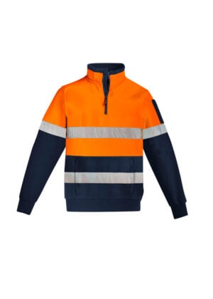 Mens Hi Vis 1/4 Zip Pullover