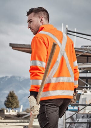 Hi Vis X Back Rail Jumper