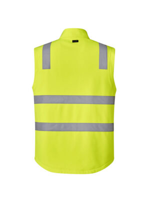 Unisex Hi Vis Softshell Vest - Image 5