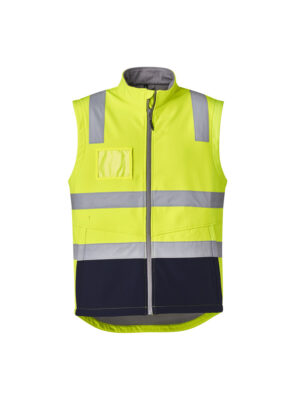 Unisex Hi Vis Softshell Vest - Image 4