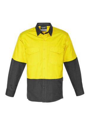 Hi Vis Spliced Rugged Shirt - Image 4