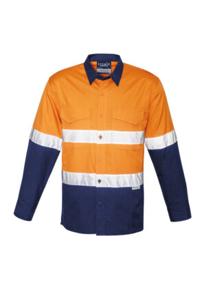 Hi Vis Spliced Rugged Shirt - Hoop Taped - Image 6