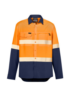 Hi Vis Segmented L/S Shirt - Image 4