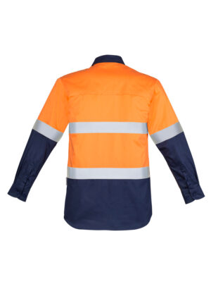 Hi Vis Closed Front L/S Shirt - Image 3