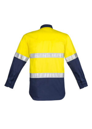 Hi Vis Closed Front L/S Shirt - Image 5