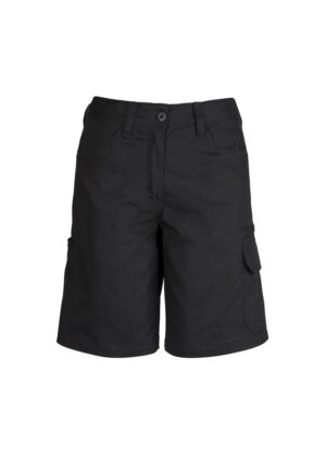 Womens Plain Utility Short - Image 2