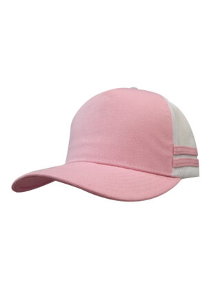 Twin Stripe Deep-Fit Trucker Cap - Image 10