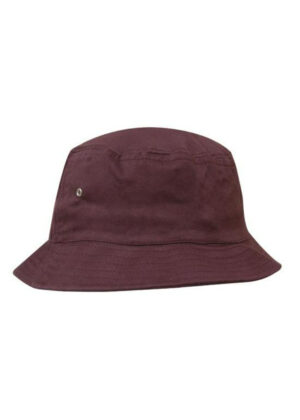 Childs Brushed Twill Bucket Hat - Image 5