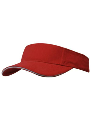 Cotton Sandwich Trim Visor - Image 4