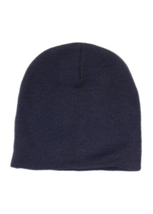Rolled Down Acrylic Beanie - Image 3