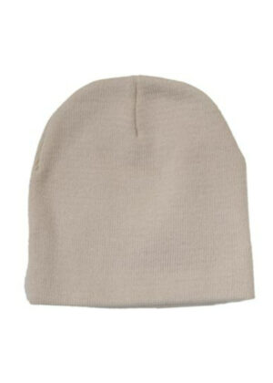 Rolled Down Acrylic Beanie - Image 2